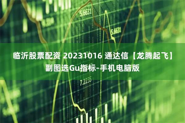 临沂股票配资 20231016 通达信【龙腾起飞】副图选Gu指标-手机电脑版